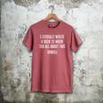 I Literally Wrote A Book To Warn You All About This Men's Comfort Colors T-Shirt Crimson