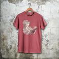 Marie Antoinette Reading A Book Men's Comfort Colors T-Shirt Crimson Marie Antoinette Reading A Book Men's Comfort Colors T-Shirt Crimson