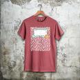 Matching Group Halloween Teacher Composition Book Notebook Men's Comfort Colors T-Shirt Crimson
