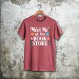 Meet Me At The Book Store Men's Comfort Colors T-Shirt Crimson