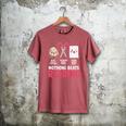 Nothing Beats Reading Rock Paper Scissors Book Lover Library Men's Comfort Colors T-Shirt Crimson