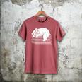 Polar Bear Reading Book Pajama Sleep Men's Comfort Colors T-Shirt Crimson Polar Bear Reading Book Pajama Sleep Men's Comfort Colors T-Shirt Crimson