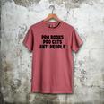 PRO Books PRO Cats Anti People Men's Comfort Colors T-Shirt Crimson