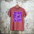 Purple Comic Book Purple Color Graphic Men's Comfort Colors T-Shirt Crimson Purple Comic Book Purple Color Graphic Men's Comfort Colors T-Shirt Crimson
