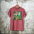 Rabbit Reading Book Under Large Mushroom Easter Bandana Men's Comfort Colors T-Shirt Crimson Rabbit Reading Book Under Large Mushroom Easter Bandana Men's Comfort Colors T-Shirt Crimson