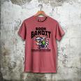 Racoon-Bookworm-Book Bandit-Fueled By Fiction Men's Comfort Colors T-Shirt Crimson