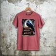 Raven On A Stack Of Books Wisdom Of Odin Men's Comfort Colors T-Shirt Crimson Raven On A Stack Of Books Wisdom Of Odin Men's Comfort Colors T-Shirt Crimson