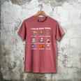 Read Book Characters I Can Do Hard Things Back To School Men's Comfort Colors T-Shirt Crimson