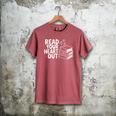 Read Your Heart Out Valentine Reading Books Teachers Kids Men's Comfort Colors T-Shirt Crimson
