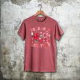 Read Your Heart Out Valentine Teacher Book Lover Men's Comfort Colors T-Shirt Crimson