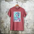 The Reader Retro Reading Skeleton Books Flowers Tarot Card Men's Comfort Colors T-Shirt Crimson The Reader Retro Reading Skeleton Books Flowers Tarot Card Men's Comfort Colors T-Shirt Crimson
