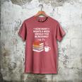 Reading 6-7 Six Seven Meme English Teacher Book Lover Men's Comfort Colors T-Shirt Crimson