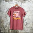 Reading Books Bookcase Book Club Bibliophile Men's Comfort Colors T-Shirt Crimson