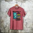 Respect Elders Cellphone Pushing Books In a Wheelchair Men's Comfort Colors T-Shirt Crimson
