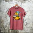 Rubber Duck Reading Book Rubber Duckie Reader Coffee Lover Men's Comfort Colors T-Shirt Crimson