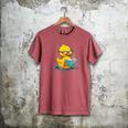 Rubber Duck Reading Book Reader Books Rubber Duckie Men's Comfort Colors T-Shirt Crimson