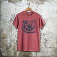 Schnauzer Hammock Reading Book Schnauzer Glasses Men's Comfort Colors T-Shirt Crimson