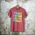 That Sounds Like A You Problem Groovy Introvert Men's Comfort Colors T-Shirt Crimson