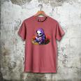 Spooky Grim Reaper Reading A Book Cute Creepy Halloween Men's Comfort Colors T-Shirt Crimson