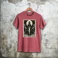Tarot Cards Guide Book Esoteric Mysticism Clothing Tarot Card Justice Men's Comfort Colors T-Shirt Crimson