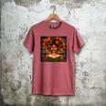 History Month Black Afro Girl Women Book Lovers Men's Comfort Colors T-Shirt Crimson