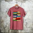 History Month Educated Black Leaders Reading Books Men's Comfort Colors T-Shirt Crimson