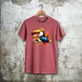 Toucan Reading Book Men's Comfort Colors T-Shirt Crimson