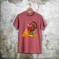 Turkey Reading Books Fall Thanksgiving Teacher Book Men's Comfort Colors T-Shirt Crimson Turkey Reading Books Fall Thanksgiving Teacher Book Men's Comfort Colors T-Shirt Crimson