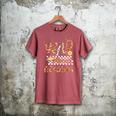Wild About Reading Teacher Reading Books Back To School Men's Comfort Colors T-Shirt Crimson