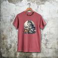 Wolf Reading Book Librarian Library Wolves Men's Comfort Colors T-Shirt Crimson Wolf Reading Book Librarian Library Wolves Men's Comfort Colors T-Shirt Crimson