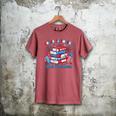Women's Books Fireworks And Freedom Independence Day Book Lover Men's Comfort Colors T-Shirt Crimson