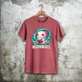 Women's Readsolotl Kawaii Axolotl Reading Book Lover Men's Comfort Colors T-Shirt Crimson