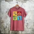 Wrestling Comic Book Wrestler Mexican Lucha Libre Mask Men's Comfort Colors T-Shirt Crimson
