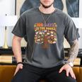100 Days Of School 100 Days In The Books Librarian Read Men's Comfort Colors T-Shirt Pepper