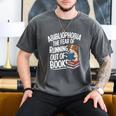Abibliophobia Dog Book Lover Library Men's Comfort Colors T-Shirt Pepper Abibliophobia Dog Book Lover Library Men's Comfort Colors T-Shirt Pepper