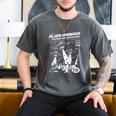 Alien Abduction UFO Lovers Comic Book Style Shirt Men's Comfort Colors T-Shirt Pepper