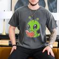 Alien Reading Book Believe In Yourself Kids Women Men Men's Comfort Colors T-Shirt Pepper Alien Reading Book Believe In Yourself Kids Women Men Men's Comfort Colors T-Shirt Pepper