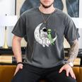 Astronaut Reading Book To Alien Moon Space Book Lover Men Men's Comfort Colors T-Shirt Pepper Astronaut Reading Book To Alien Moon Space Book Lover Men Men's Comfort Colors T-Shirt Pepper