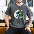 Astronaut Reading Book To Alien Shirt Moon Space Lover Kids Men's Comfort Colors T-Shirt Pepper Astronaut Reading Book To Alien Shirt Moon Space Lover Kids Men's Comfort Colors T-Shirt Pepper
