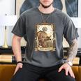 The Aunt Tarot Card Women Skeleton Aunty Book Lover Men's Comfort Colors T-Shirt Pepper