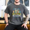 Some Of My Best Friends Are Fictional Book Lover Bookworm Men's Comfort Colors T-Shirt Pepper