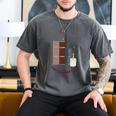 I Like Big Books Bookworm Tee Men's Comfort Colors T-Shirt Pepper