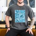 Blue Comic Book Blue Graphic Men's Comfort Colors T-Shirt Pepper