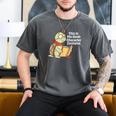 This Is My Book Character Costume Turtle Kids Reading Men's Comfort Colors T-Shirt Pepper