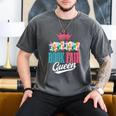 Book Fair Queen Men's Comfort Colors T-Shirt Pepper