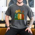 Book Flower 8647 Foxtrots Deltas Tangos Men's Comfort Colors T-Shirt Pepper
