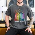 Book Flower Radicalized By Basic Decency Feminist Lgbt Men's Comfort Colors T-Shirt Pepper