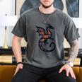 Book Lover Bookworm Reading Books Dragon Men's Comfort Colors T-Shirt Pepper
