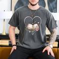 Book Lover Heart Shaped Reading Art Librarian Men's Comfort Colors T-Shirt Pepper Book Lover Heart Shaped Reading Art Librarian Men's Comfort Colors T-Shirt Pepper