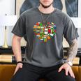 Book Lover Librarian Books Heart Valentine Men's Comfort Colors T-Shirt Pepper Book Lover Librarian Books Heart Valentine Men's Comfort Colors T-Shirt Pepper
